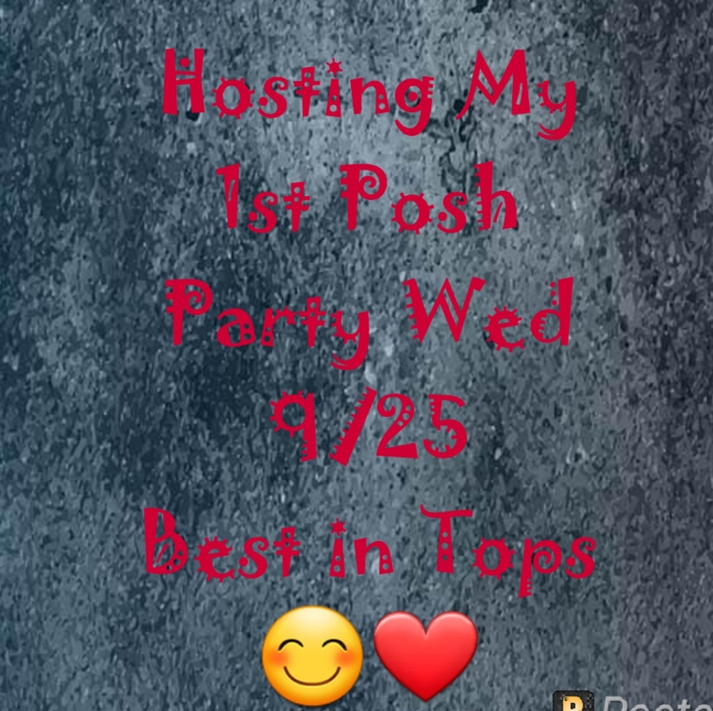 HOSTING 💜 BEST IN TOPS POSH PARTY 9/25 💜